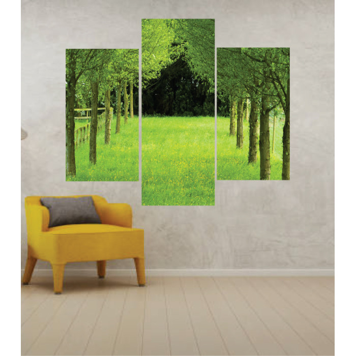 Wall Frames 3 Pieces Set Canvas – Digitally Printed Wall Canvas TJ-49