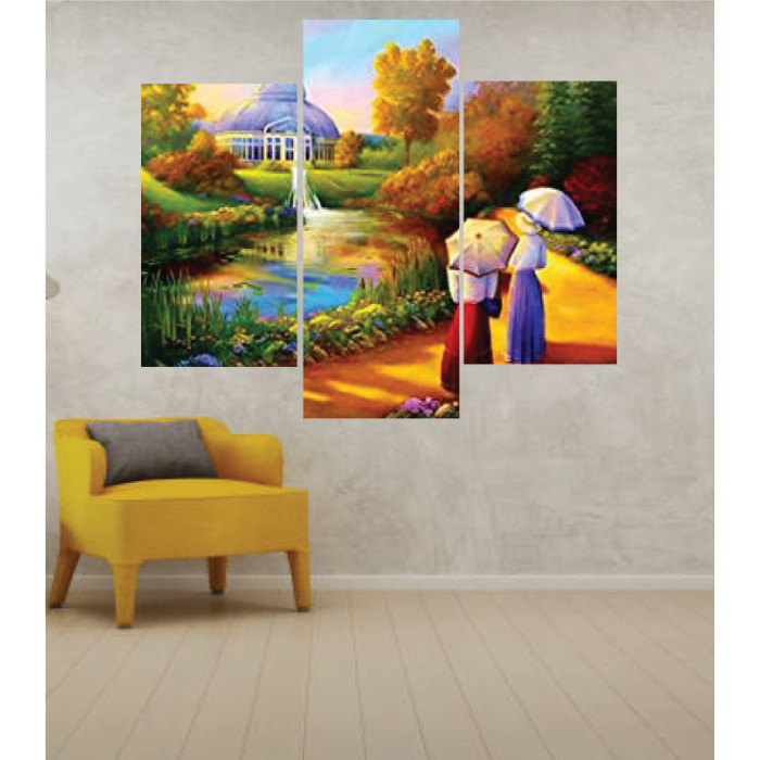 Wall Frames 3 Pieces Set Canvas – Digitally Printed Wall Canvas TJ-55