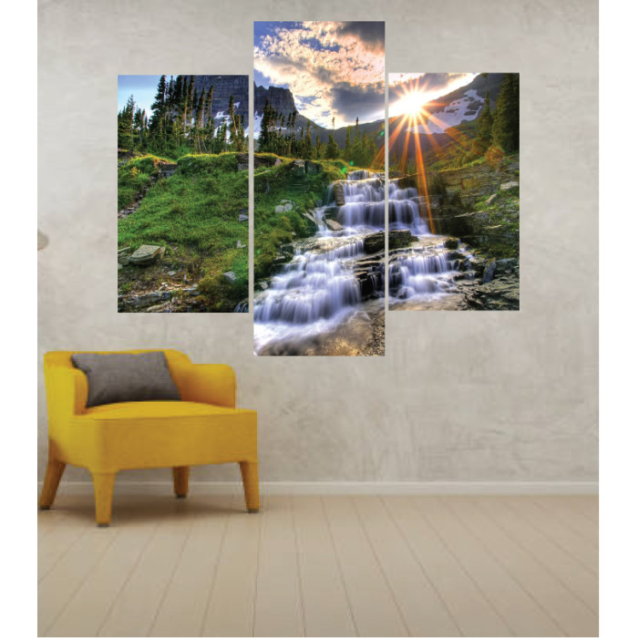 Wall Frames 3 Pieces Set Canvas – Digitally Printed Wall Canvas TJ-56